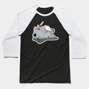 Sleeping Koalcorn Baseball T-Shirt